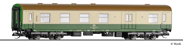 Tillig 16613 - TT - Gepäckwagen mit Behindertenabteil, DR, Ep. IV